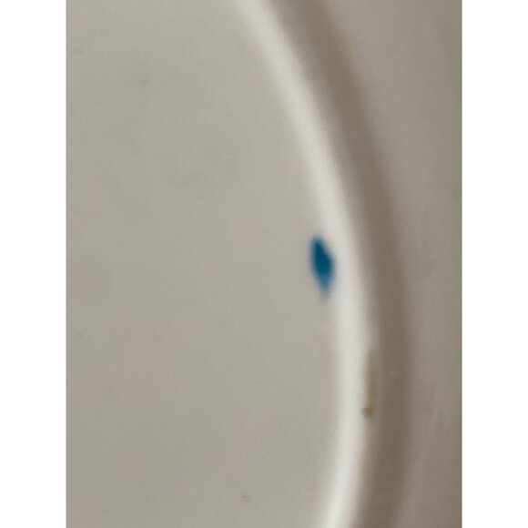 Crown Staffordshire Salad Plate Gray Blossoms Blue Replacement Vintage - Picture 8 of 8